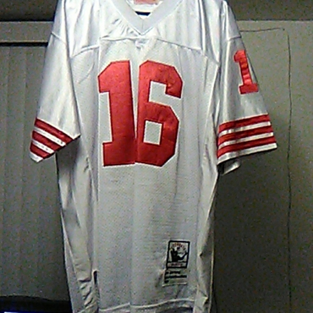 Joe Montana 1989 throwback Mitchell and Ness Jerse